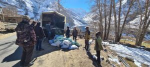 Distribution of Compost Booster in Lahaul