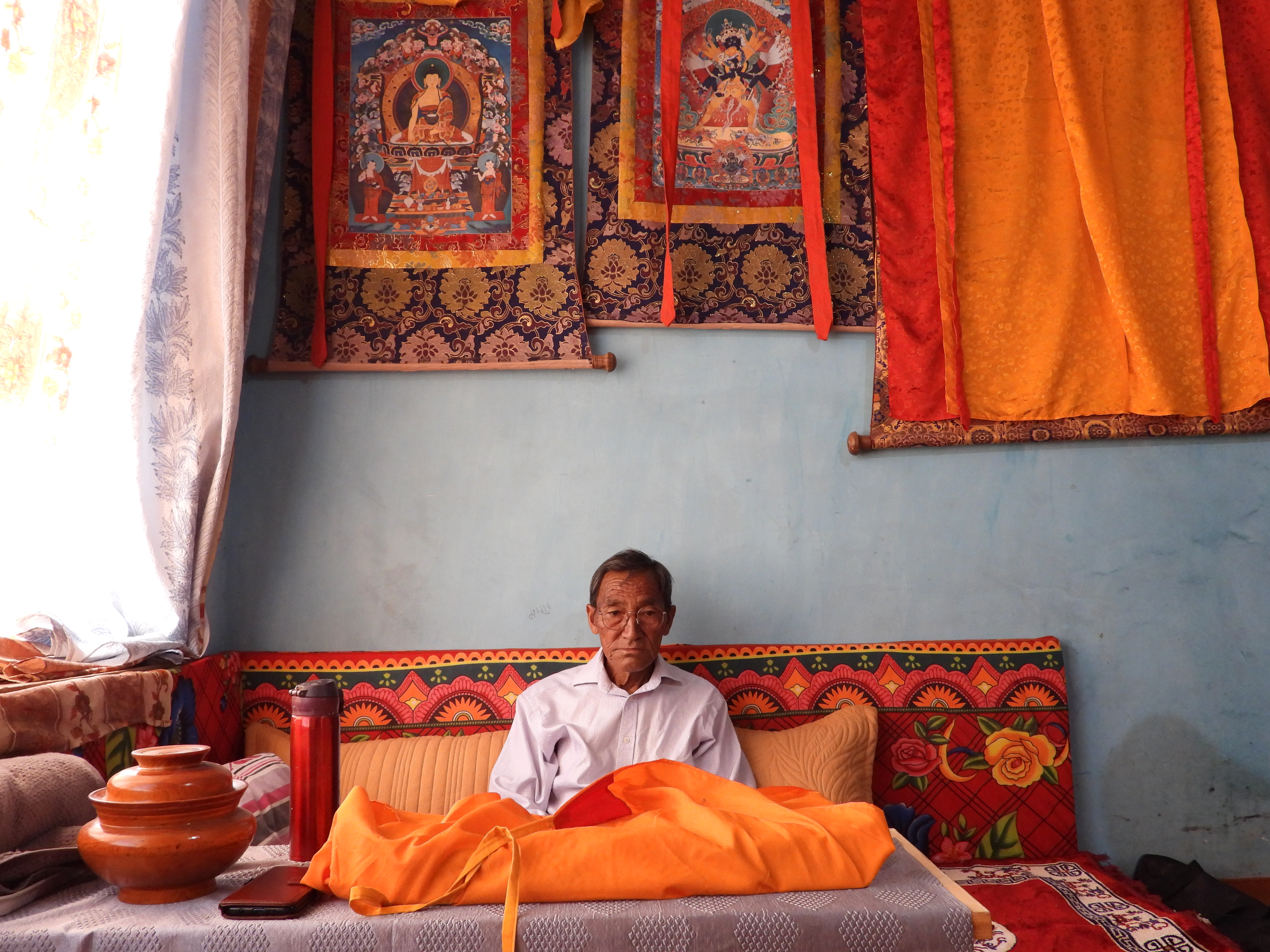 Amchi Chhering Tashi from Hansa village in Spiti | Photo: Tanzin Thinley