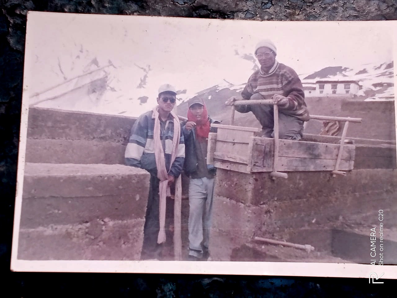 Lama Thamo La in his younger days – an old photo from family album | Photo: Shared by Chhering Phuntsok