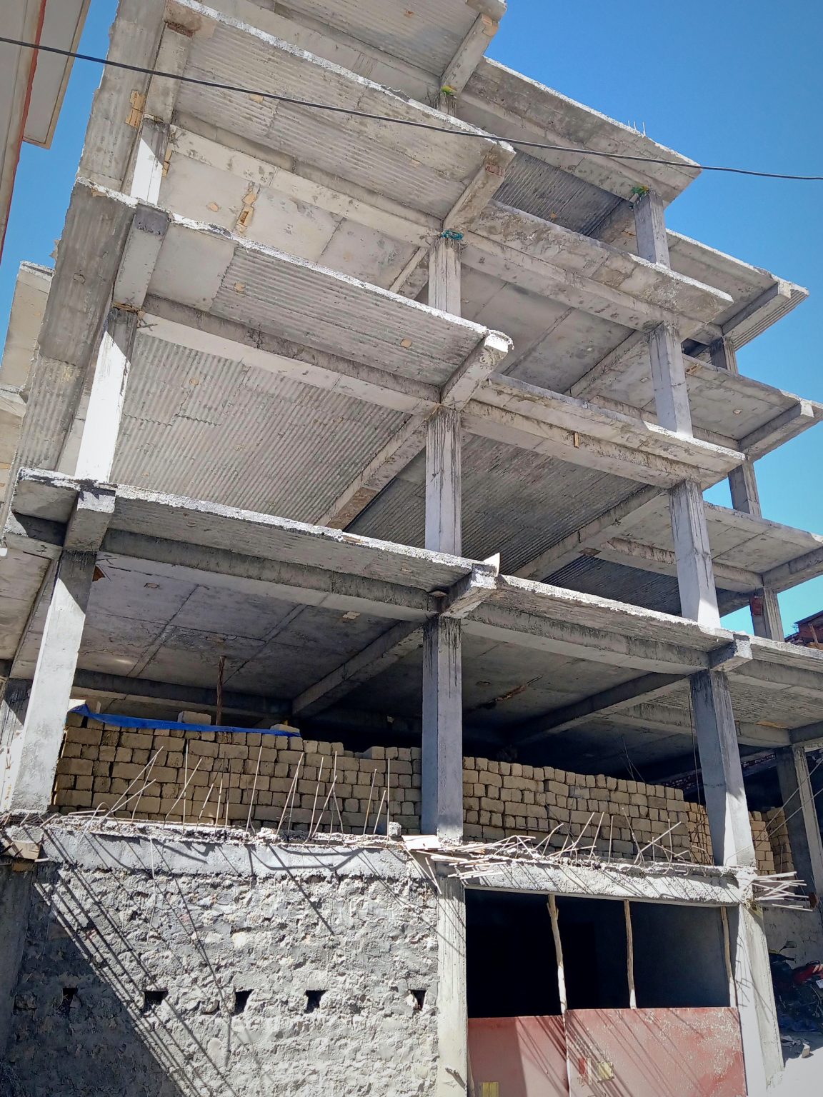 RCC based construction in Spiti | Photo by Kimberly Moyle
