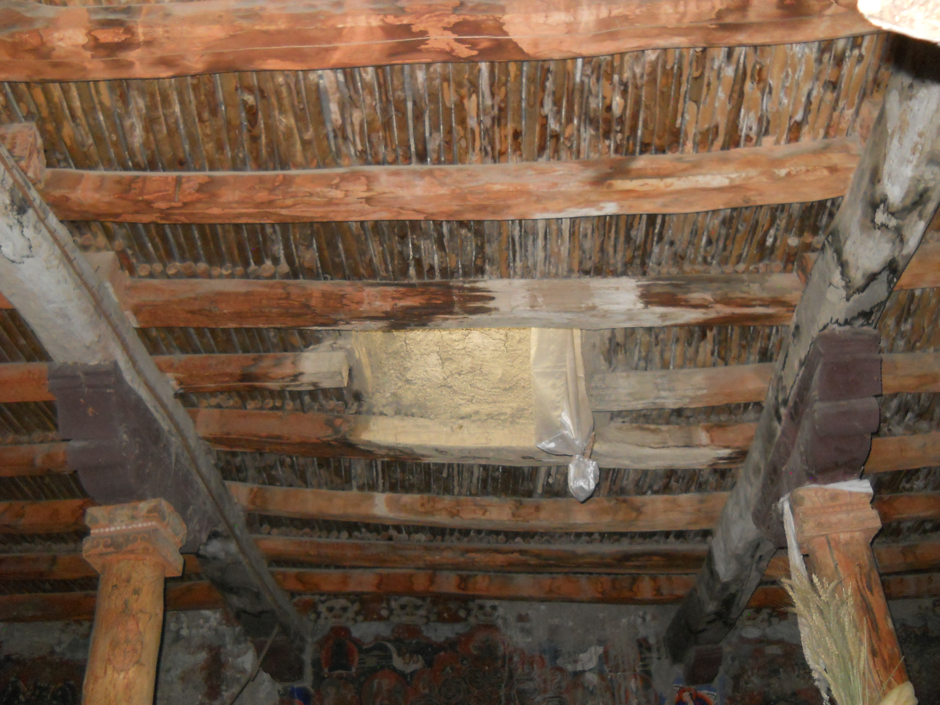 Traditional ceiling | Photo: Tsering Lhundup