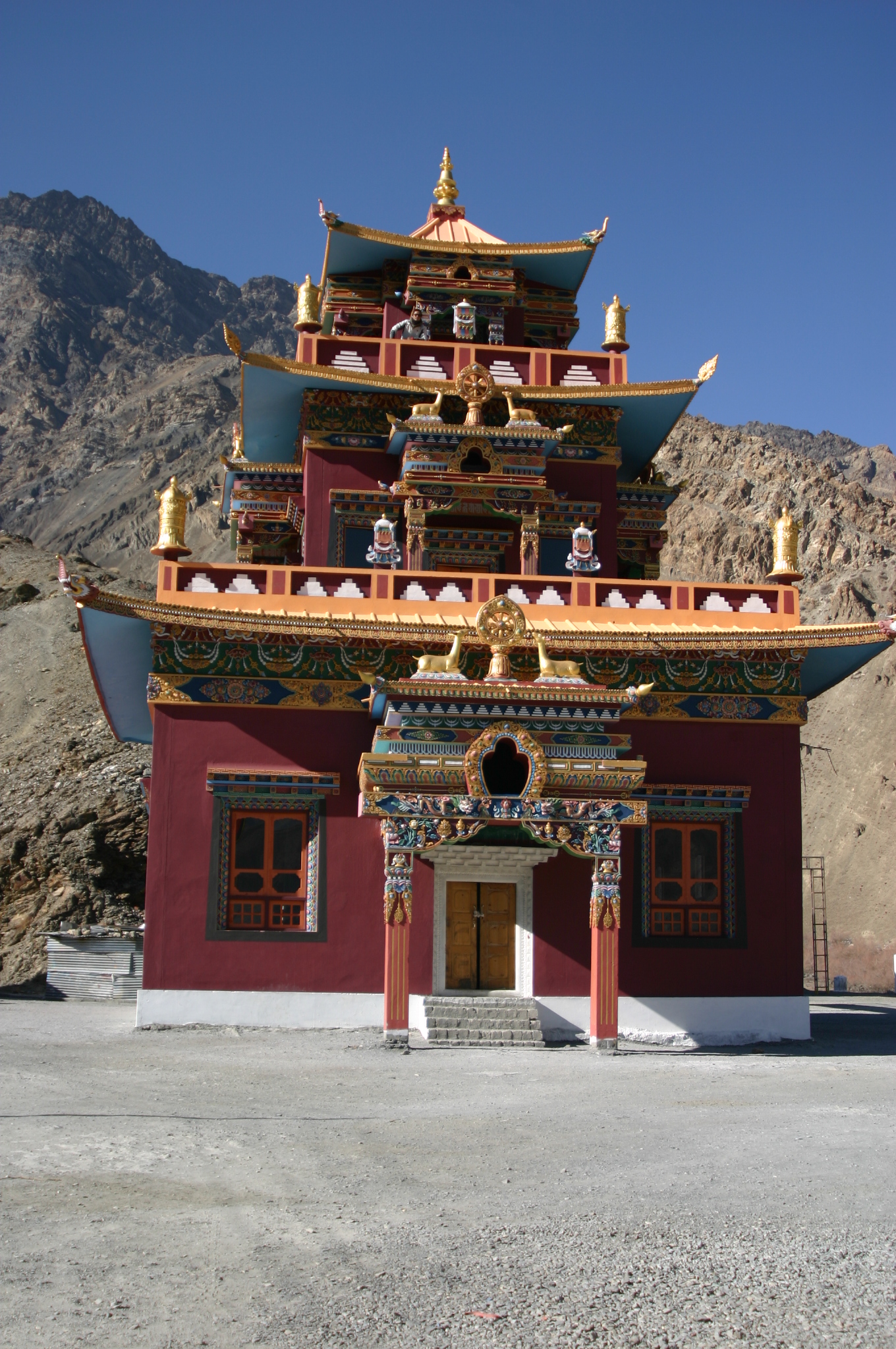 Gue monastery architecture, Spiti Valley | Photo: Tsering Lhundup