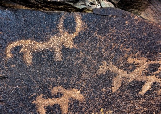 "Horseman and Yak" rock-art | Photo: Sherab Lobzang