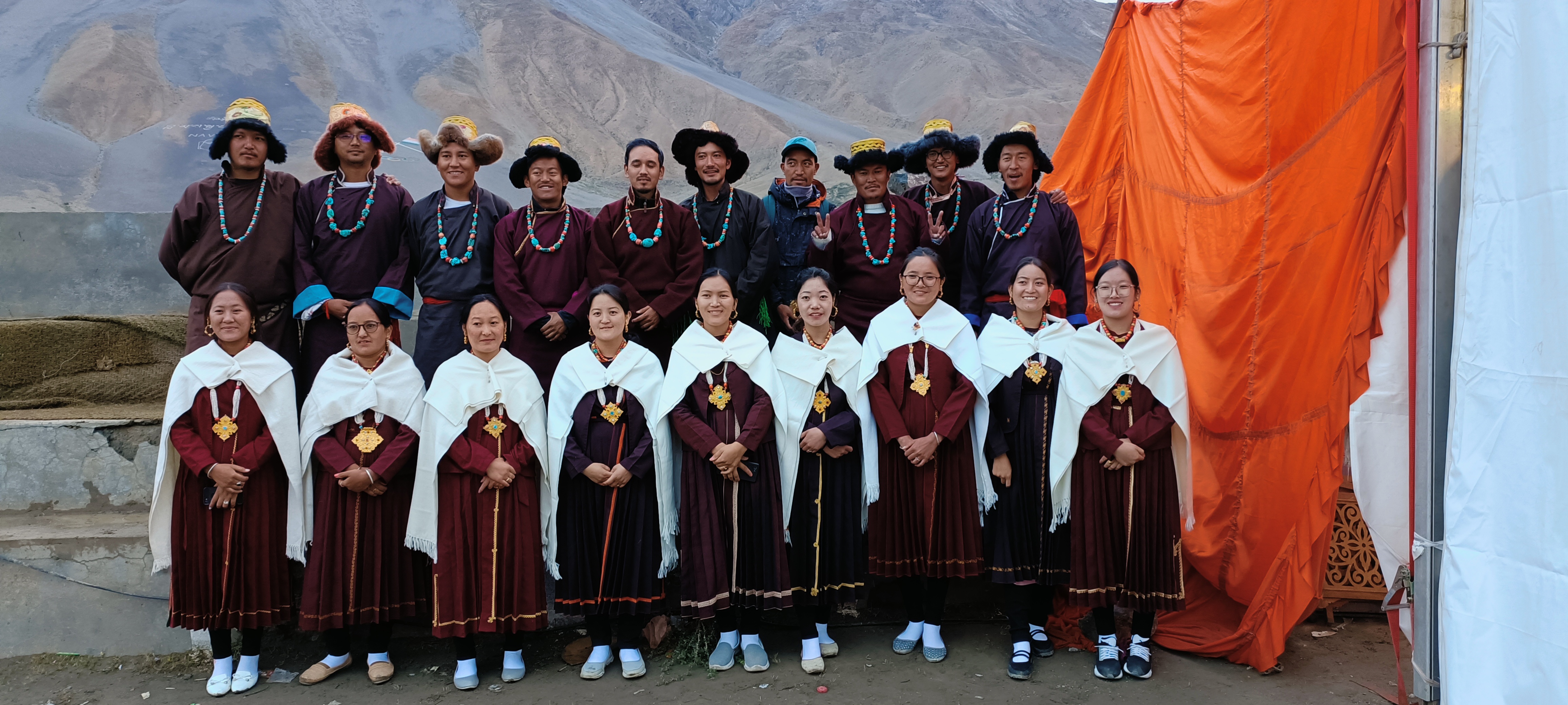 Spitian traditional dress: Sulma, Tsadar and Reygoi | Photo: Radbhi Kunga