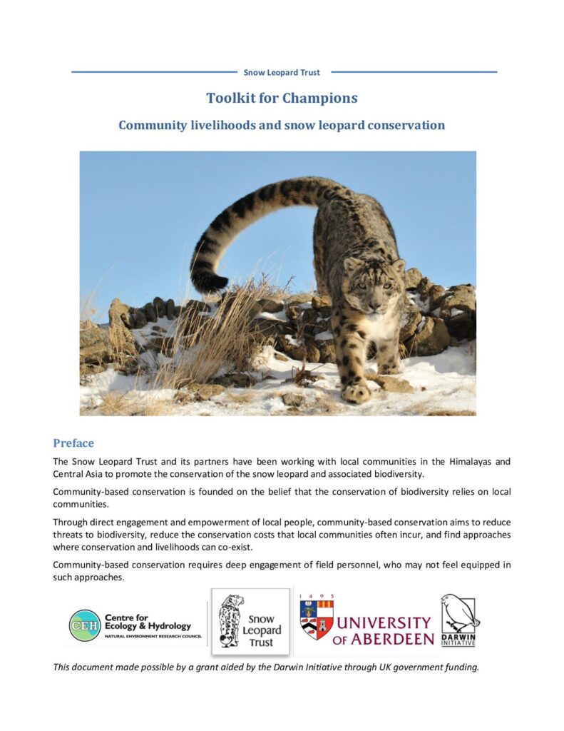 Community-based Conservation (for Champions)