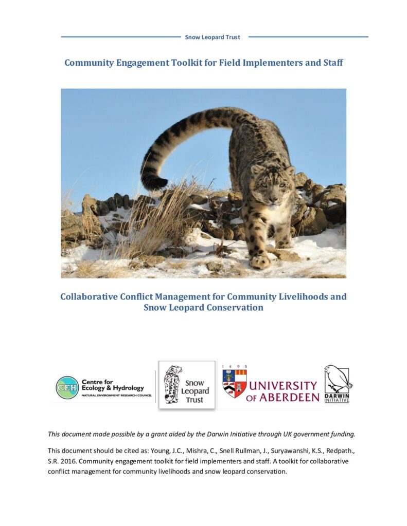 Community-based Conservation (for Field Implementers and Staff)
